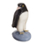 Onyx-Edelsteinskulptur - Schwarz-weiße Onyx-Edelstein-Pinguinskulptur aus Peru