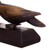Mahogany wood sculpture, 'Woodpecker Pair' - Mahogany Wood Woodpecker Pair Sculpture from Peru (image 2f) thumbail
