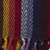 100% alpaca scarf, 'Mountain Evening' - Black with Colorful Stripes Handwoven 100% Alpaca Scarf (image 2e) thumbail