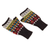 100% alpaca fingerless mitts, 'Motif Medley' - Colorful Geometric Motif 100% Alpaca Knit Fingerless Mitts (image 2d) thumbail
