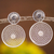 Sterling silver filigree dangle earrings, 'Seeing Double' - Double Circle with Filigree Sterling Silver Dangle Earrings (image 2) thumbail