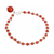 Carnelian beaded bracelet, 'Magical Gleam' - Carnelian Beaded Bracelet Crafted in Peru (image 2c) thumbail