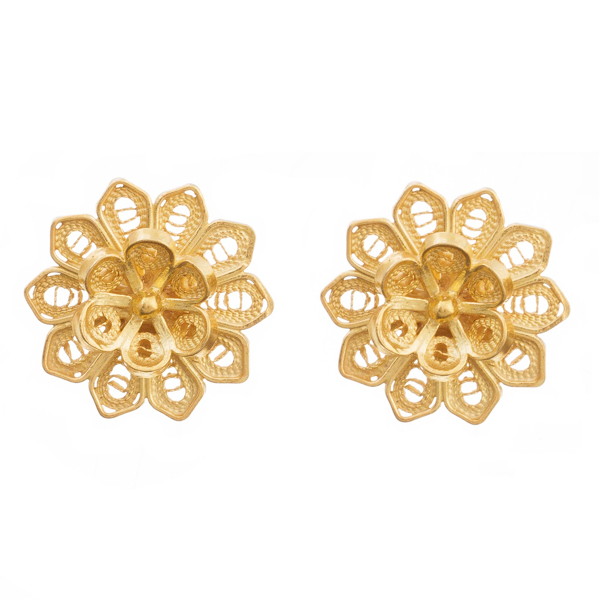 Natalie Wood Designs  Bloom Mini Hoop Earrings