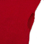 100% baby alpaca fingerless mitts, 'Luscious Twist in Poppy' - Red 100% Baby Alpaca Cable Knit Fingerless Mitts from Peru