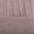 strickmütze aus 100 % Alpaka - Dusty Rose Pink 100 % Alpaka weiche Zopfstrickmütze aus Peru