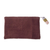 Wool clutch, 'Peruvian Bouquet' - Handwoven Floral Wool Clutch in Mahogany from Peru (image 2c) thumbail