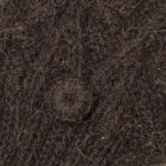 100% alpaca mittens, 'Diamond Elegance in Espresso' - Diamond Pattern 100% Alpaca Mittens in Espresso from Peru