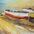 'Marina' - Signiertes impressionistisches Gemälde einer Marina aus Peru