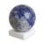 Sodalite gemstone figurine, 'Blue World' - Round Sodalite Gemstone Figurine from Peru (image 2c) thumbail