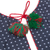 Cotton blend applique tree skirt, 'Christmas Time' - Christmas-Themed Cotton Blend Applique Tree Skirt from Peru