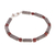 Jasper beaded bracelet, 'Columns' - Spiral Motif Jasper Beaded Bracelet from Peru (image 2c) thumbail
