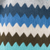Alpaca blend scarf, 'Oceanic Zigzags' - Oceanic Zigzag Pattern Alpaca Blend Wrap Scarf from Peru