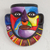 Ceramic mask, 'Ferocious Inca' - Inca-Inspired Ceramic Mask Handcrafted in Peru thumbail