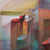 'From the Window' - Signed Abstract Painting with Vertical Lines from Peru (image 2b) thumbail