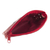 Leather coin purse, 'Floral Keeper in Cherry' - Floral Leather Coin Purse in Cherry from Peru (image 2d) thumbail