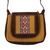 Wool accented suede sling, 'Fun Travels' - Wool Accented Suede Sling from Peru