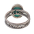 Amazonite cocktail ring, 'Oval of Power' - Oval Amazonite Cocktail Ring from Peru (image 2d) thumbail
