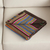 Alpaca blend throw, 'Andean Festivity in Espresso' - Colorful Striped Alpaca Blend Throw in Espresso from Peru (image 2b) thumbail