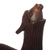 Wood sculptures, 'Couple in the Andes' (pair) - Hand-Carved Wood Alpaca Sculptures from Peru (Pair) (image 2d) thumbail