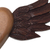 Wood wall art, 'Hearts with Wings' (pair) - Winged Heart Cedar Wood Wall Art from Peru (Pair) (image 2d) thumbail