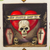 Ceramic and wood wall sculpture, 'Love You to Death' - Skull and Heart-Themed Ceramic and Wood Wall Sculpture (image 2c) thumbail