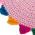 Alpaca blend chullo hat, 'Inca Festival in Blush' - Crocheted Alpaca Blend Chullo Hat in Blush from Peru