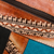 Leather accented suede sling, 'The Llama Way' - Brown and Teal Llama Pattern Leather Accented Suede Sling (image 2d) thumbail