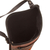 Leather accented suede sling, 'Mountain Llama' - Llama Pattern Leather Accented Suede Sling in Brown (image 2d) thumbail