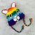 Hand-crocheted hat, 'Rainbow Llama' - Hand-Crocheted Rainbow Llama Hat Crafted in Peru (image 2b) thumbail