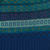 100% alpaca knit hat, 'Inca Skies' - Shades of Blue and Green 100% Alpaca Knit Hat with Tassel