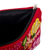 Embroidered wool cosmetic bag, 'Highland Wine' - Hand Embroidered Wine Red Wool Cosmetic Bag (image 2c) thumbail
