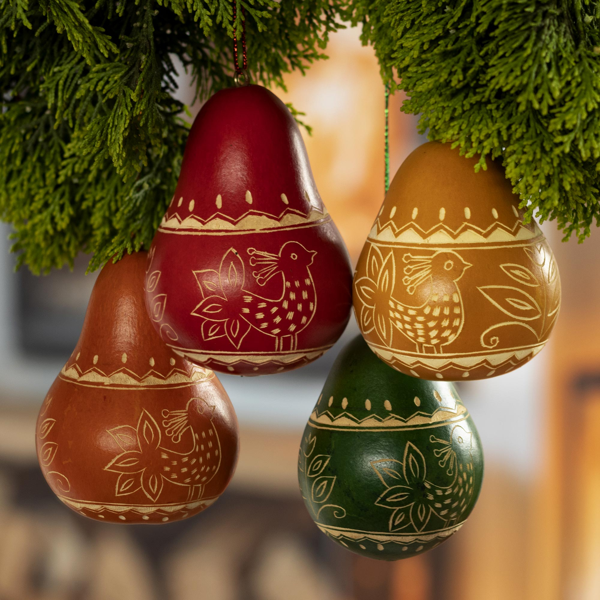 Miniature Ornaments Wooden Christmas Ornaments Egg Ornament Handpainted  Eggs Wooden Egg Unique Christmas Ornaments Mini Ornament 
