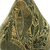 Figura de calabaza mate seca - Estatuilla de colibrí verde de calabaza seca grabada peruana