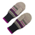 100% alpaca wool mittens, 'Miski Inca' - Pure Alpaca Wool Mittens with Inca Pattern (image 2e) thumbail