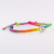 Sterling silver unity bracelet, 'Two in Union' - Rainbow Sterling Silver Macrame Unity Bracelet from Peru (image 2b) thumbail