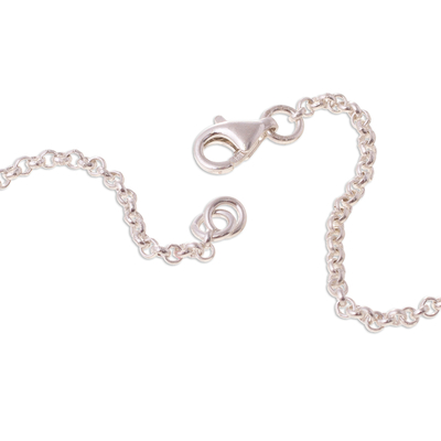 Elegant Cultured Pearl and Sterling Silver Bracelet