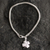 Sterling silver charm bracelet, 'Four Leaves' - Lucky Four Leaf Clover Charm Bracelet (image 2) thumbail