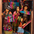 Wood retablo, 'Busy Textile Market' - Handcrafted Andean Textile Market Retablo Diorama (image 2e) thumbail
