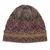 100% alpaca knit hat, 'Cusco Earth' - Peruvian Knit Alpaca Wool Hat in Multicolor thumbail