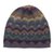 100% alpaca knit hat, 'Mountain of Seven Colors' - Multicolored Alpaca Wool Knit Hat for Women (image 2a) thumbail
