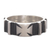 Sterling silver band ring, 'Footed Cross' - Cross Pattee band Ring in Sterling Silver (image 2a) thumbail