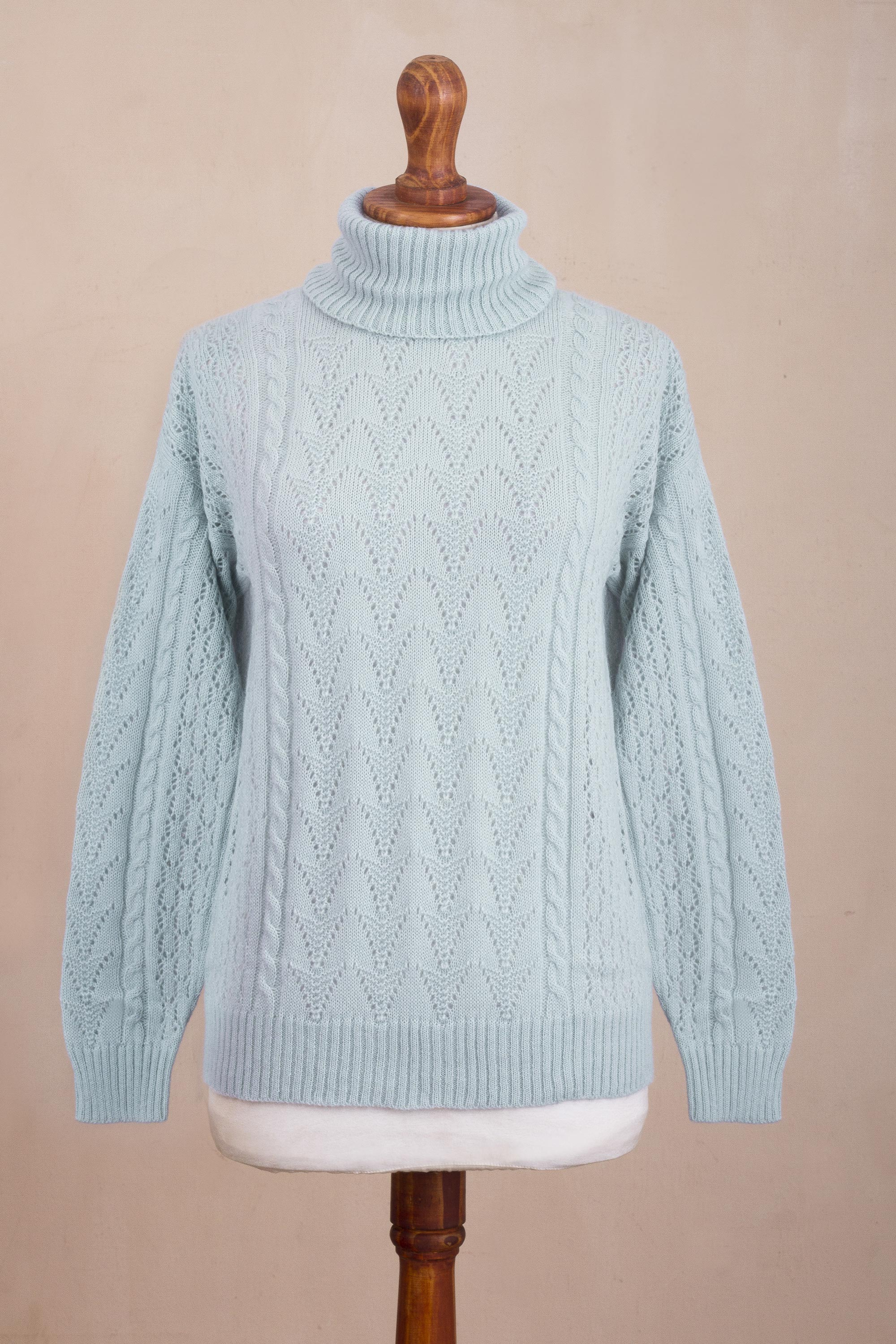 UNICEF Market | Soft Knit Baby Alpaca Blend Turtleneck Sweater ...