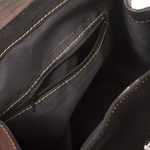 Wool-accented suede and leather backpack, 'Trip to Cusco' - Hand- Tooled Leather and Suede Backpack