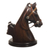 Wood cellphone holder, 'Indomitable Force' - Hand Carved Horse Cellphone Holder (image 2c) thumbail