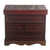 Leather and wood jewelry chest, 'God of Staffs' - Hand Crafted Wood and Leather Jewelry Chest (image 2d) thumbail