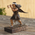 Wood sculpture, 'Chasqui' - Hand Crafted Inca Chasqui Sculpture thumbail