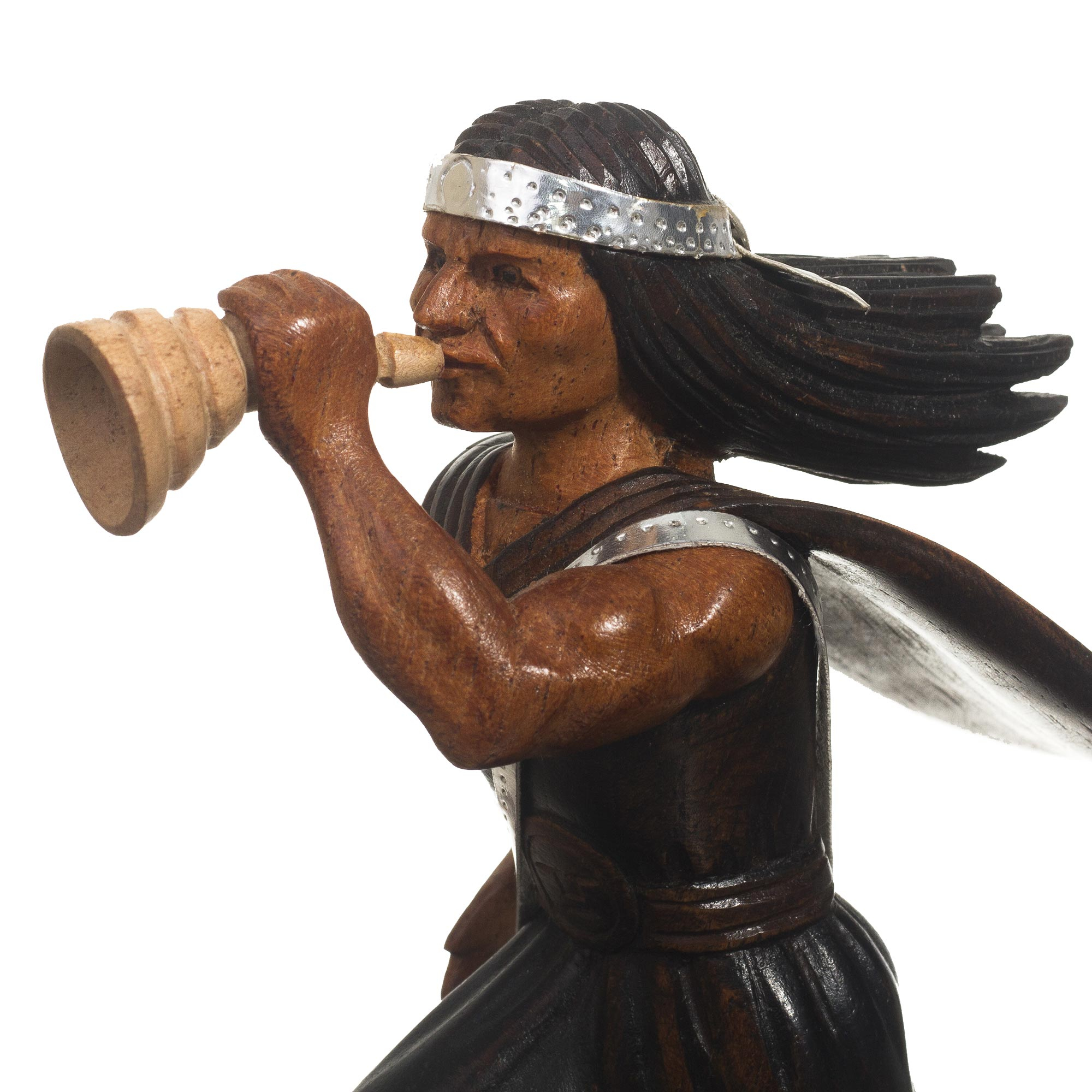 Hand Crafted Inca Chasqui Sculpture - Chasqui | NOVICA