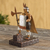 Wood sculpture, 'Inca Warrior' - Artisan Crafted Wood Inca Warrior Sculpture (image 2) thumbail