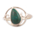 Chrysocolla cocktail ring, 'Universal Truth' - Sterling Silver and Chrysocolla Ring thumbail