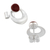 Jasper drop earrings, 'Crowned Crescent' - Crescent Shaped Jasper Drop Earrings (image 2c) thumbail